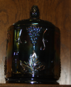 Antique Carnival Glass Jar