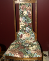 Oak Tapestry High-back